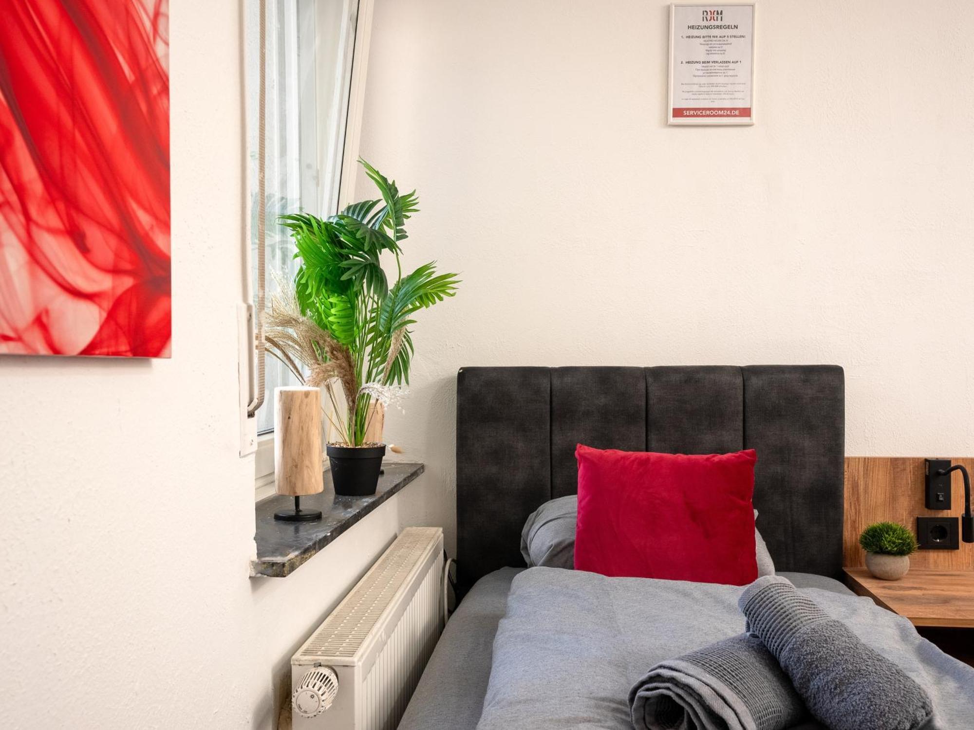 Serviceroom24 - Apartment 4 In Herten Wlan - Smart-Tv - 24-7 Check-In Und Kueche Ngoại thất bức ảnh